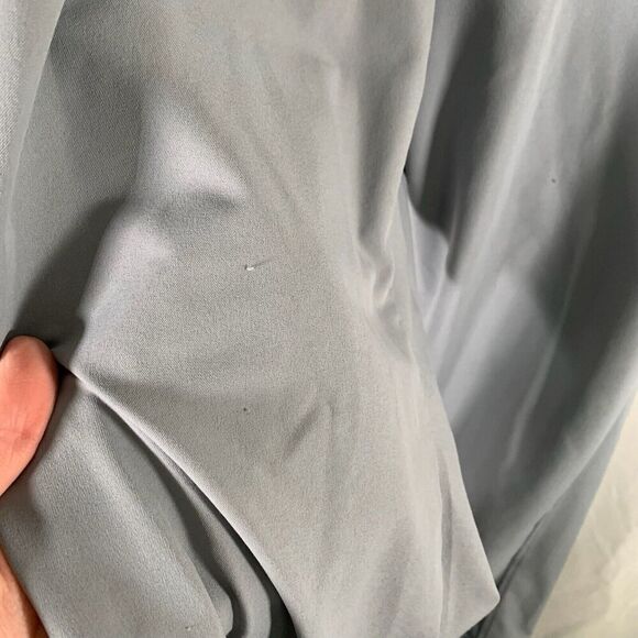 Under Armour Golf Pants Men's 36x30 Solid Grey Chino Pockets Button Zip - Picture 9 of 12